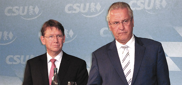 KPV-Landesvorsitzender Stefan Rößle & Innenminister Joachim Herrmann