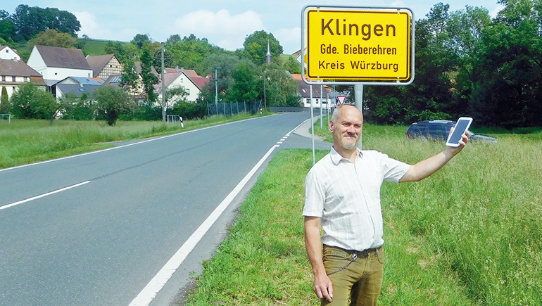 Wilfried Schindler ist als Zweiter Bürgermeister von Bieberehren verantwortlich für den Breitband- und Mobilfunkausbau vor Ort. Bild: privat