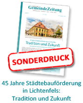 Sonderdruck: 45 Jahre Städtebauförderung in Lichtenfels - Tradition und Zukunft