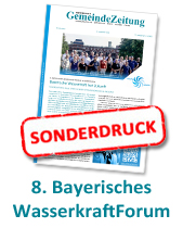 Sonderdruck 8. Bayerisches WasserkraftForum in Gersthofen