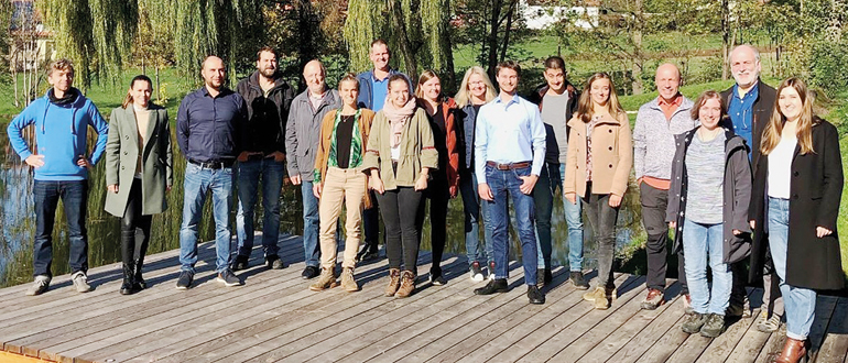 Die Teilnehmer des 11. oberfränkischen ILE-Netzwerktreffens im Oktober. Bild: Jennifer Knipping