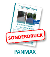 Sonderdruck: PANMAX - Straßensanierungen trotz Budgetknappheit