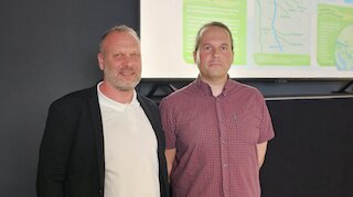 Roman Pekis und Matthias Schlicker