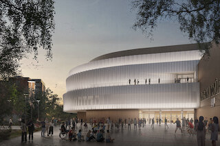 Visualisierung der neien Multifunktionsarena